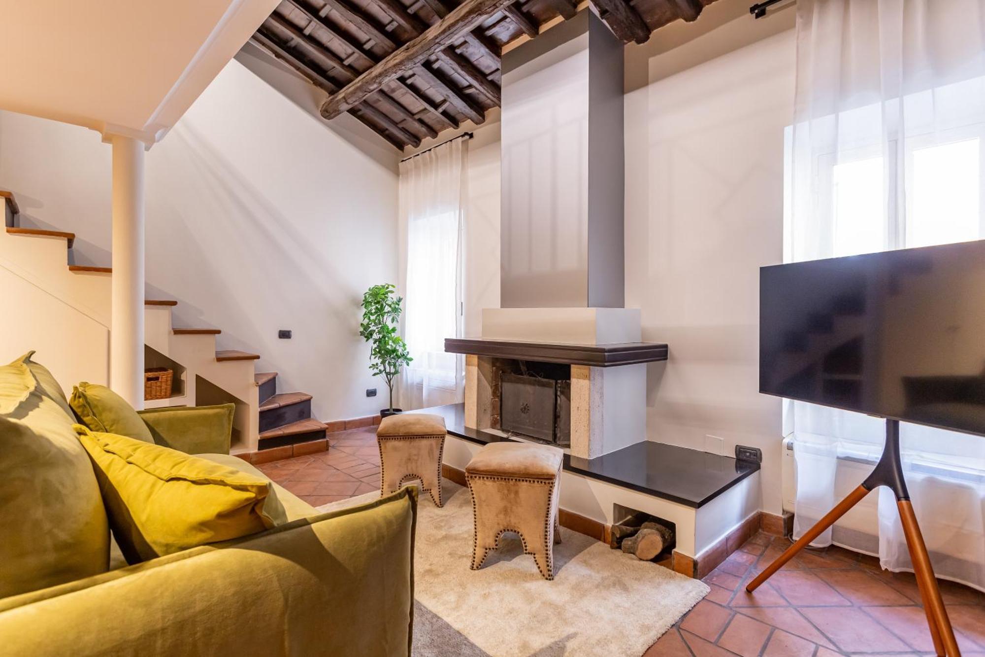 Art House Trastevere Luxury Apartment Řím Exteriér fotografie